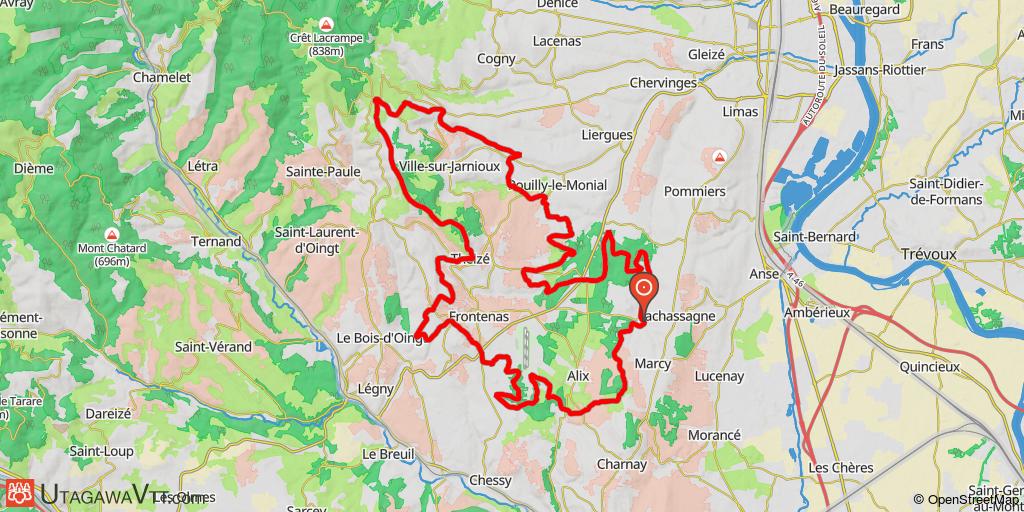 Virée des Arlequins 2011 - 45 km