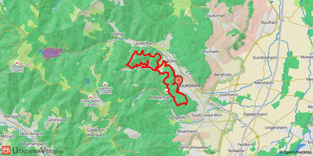 Espace VTT - FFC Région de Guebwiller - n°03 - Circuit de Murbach 
