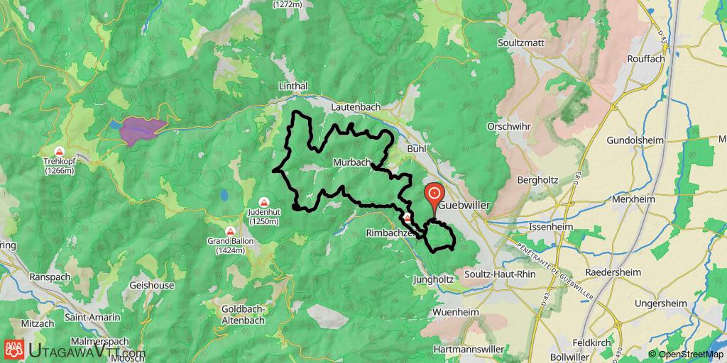 Espace VTT - FFC Région de Guebwiller - n°04 - Circuit de Judenhut