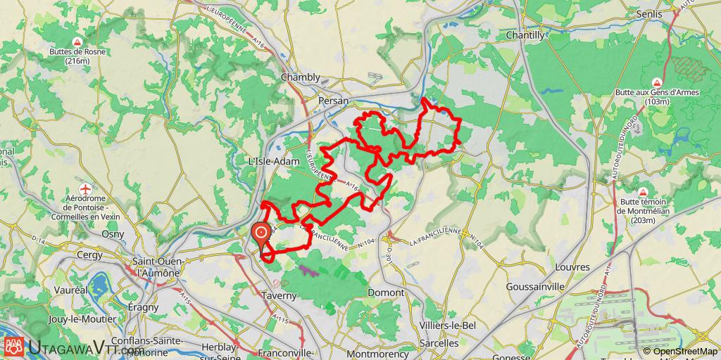 Raid des 4 forêts  2011 - 80 km
