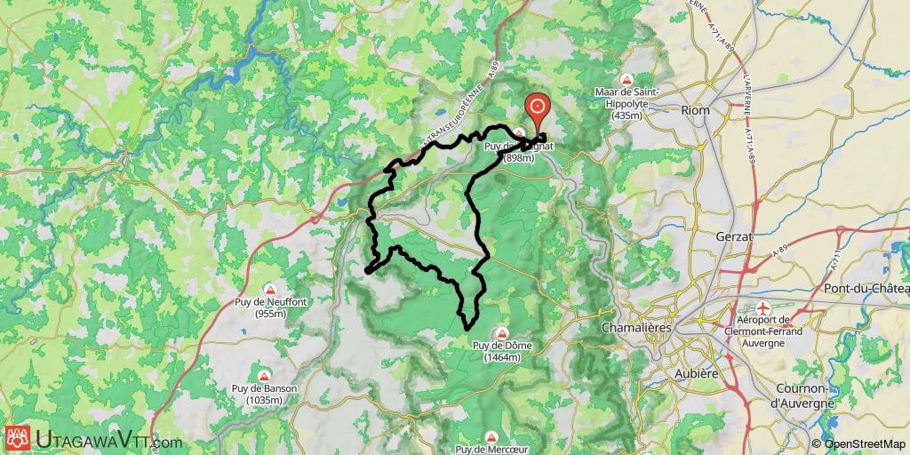 Les Cheires de Pontgibaud et de Côme
