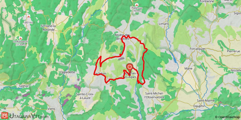 Des Brousses aux Alpes