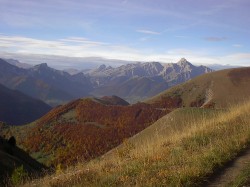 Magnifique vue au départ de la rando
