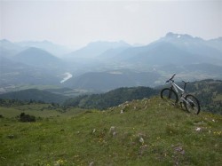 VUE DU COL SOUS LE SENEPI