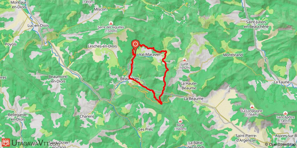 Autour de Val-Maravel par le GR 91