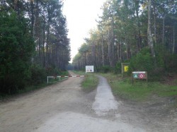 piste cyclable Saint Girons Plage - Lac Leon