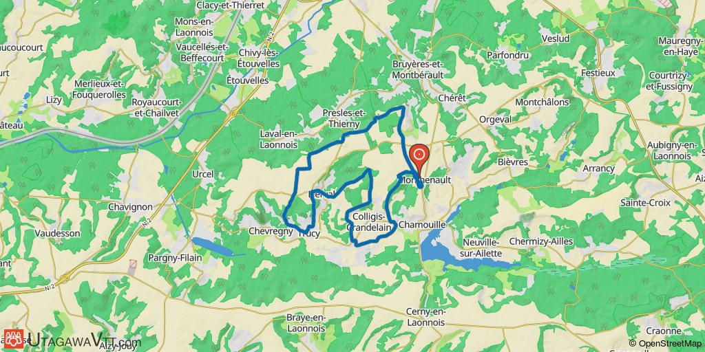 Entre vallée de Laon et vallée de l'Ailette