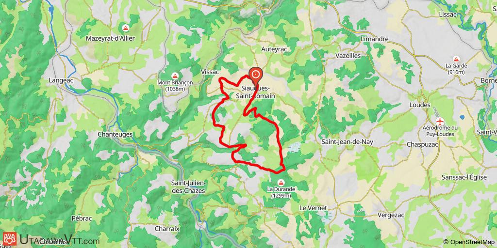 Espace VTT FFC des Gorges de l'Allier - Circuit n°13 - Marais de Limagne