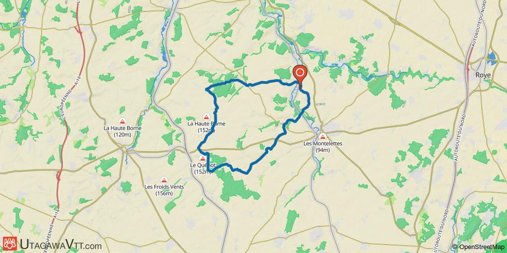 Monts et vallée de Gratibus