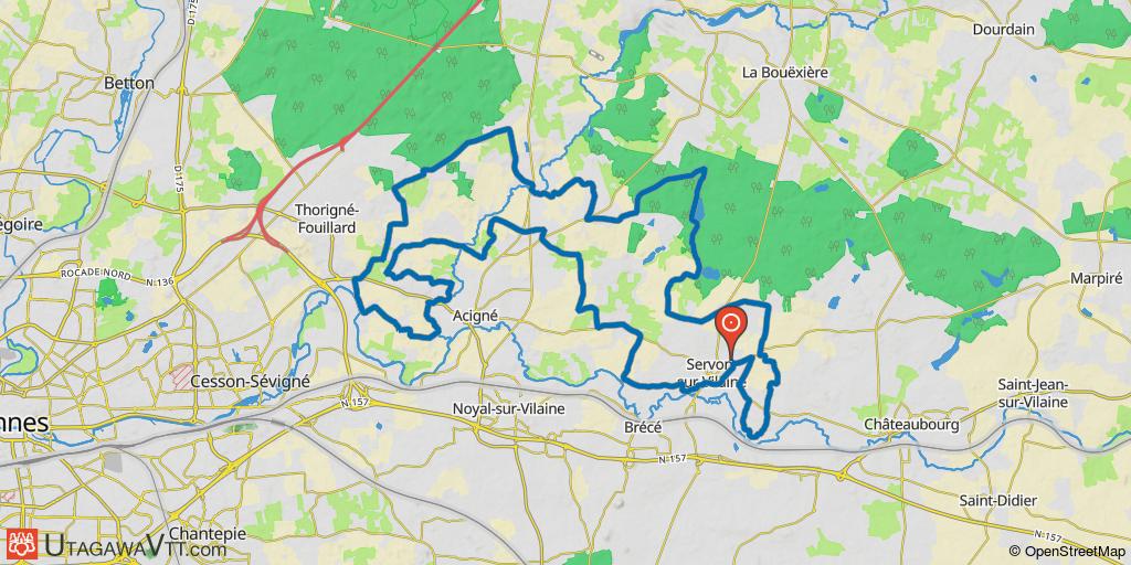 Randonnée de Servon-sur-Vilaine
