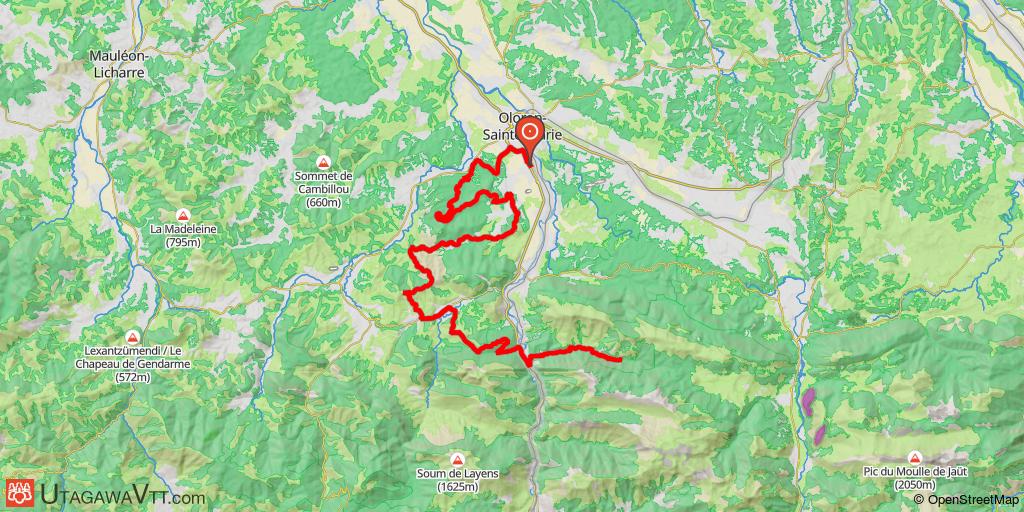 Raid Béarn des 3 Vallées - Oloron - Escot  (Etape1/3)