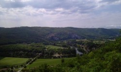 Panorama depuis le roc de Jaquou