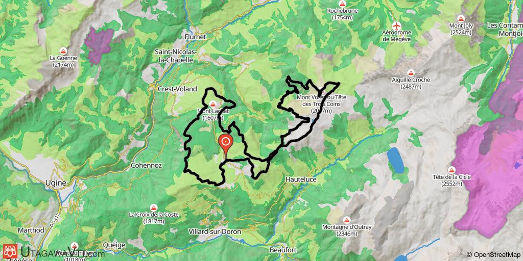 Le Diamant des Saisies - 43 km