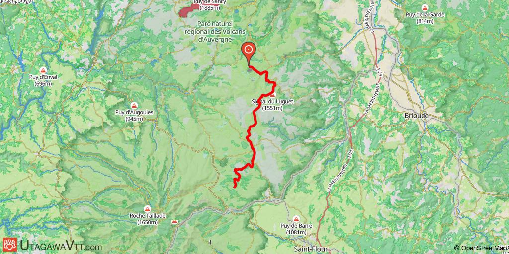 Du Sancy au Plomb du Cantal - La Godivelle - Chavagnac (Etape2/3)