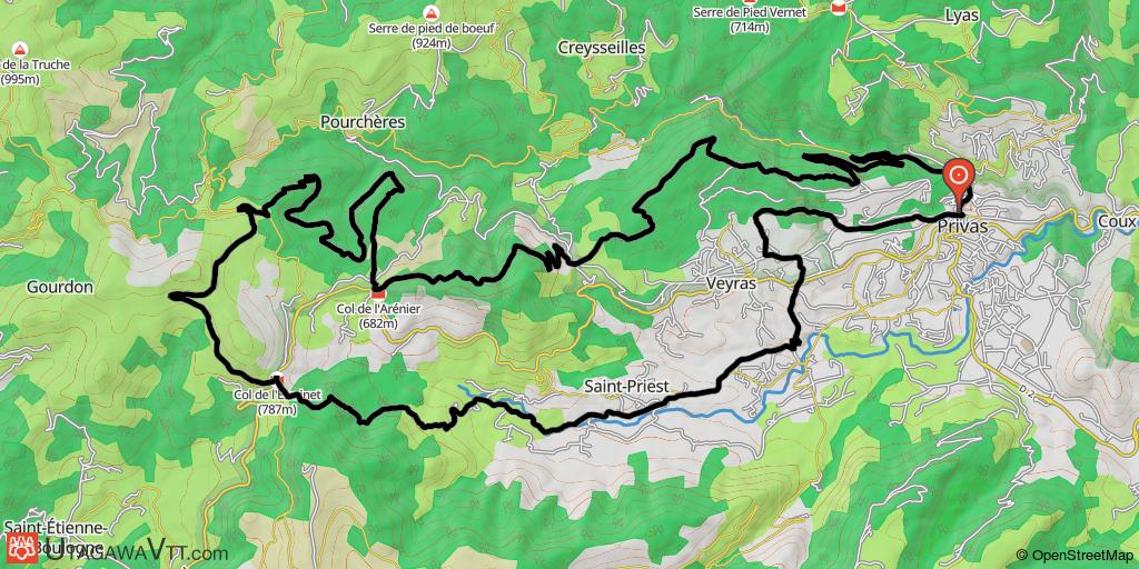 Le circuit des 4 cols