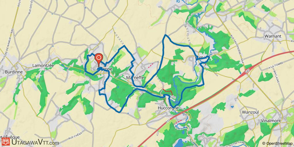 Randonnée VTT Oteppe 2011 - 22 km