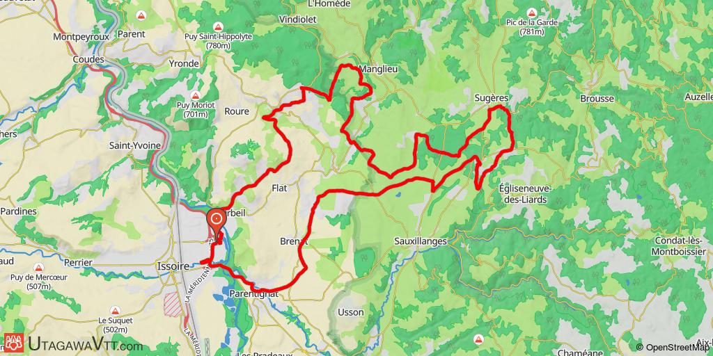 Issoire - Méridienne Verte  2011 - 50 km
