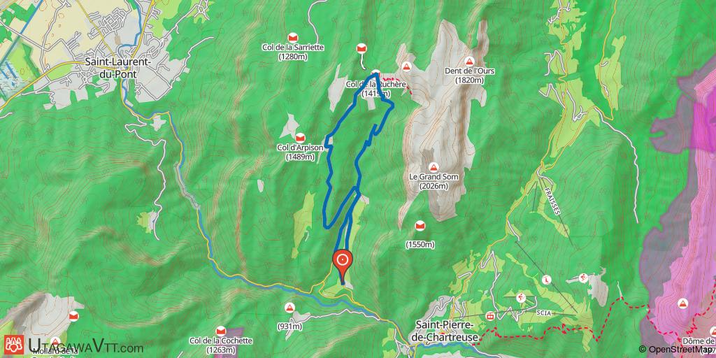 De la grande Chartreuse au col de la Ruchère - Randonnée Mystique