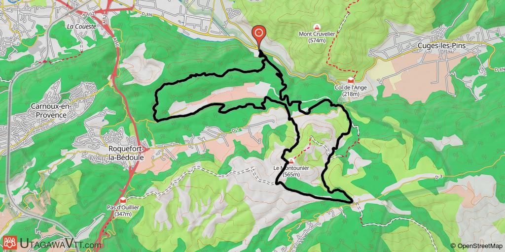 Gemenos - Montounier - Le Douard