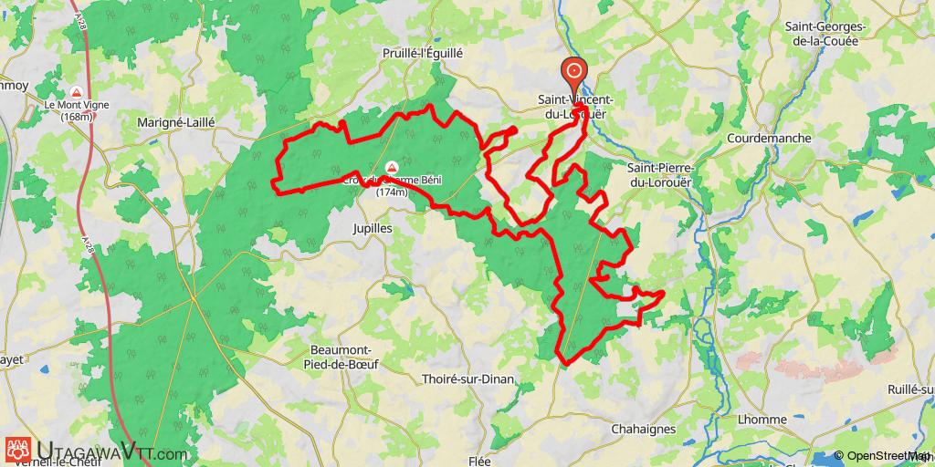 Les rillettes de Bercé 2011 - 53 km
