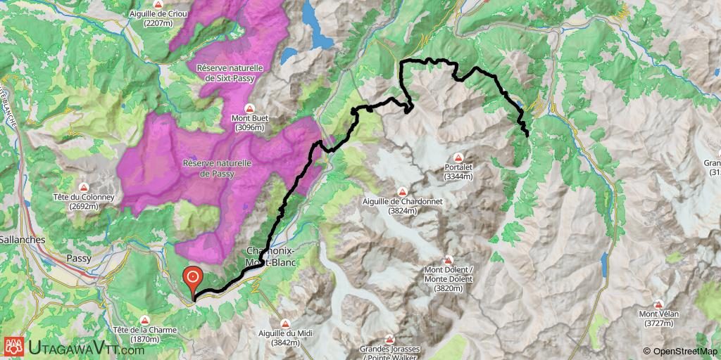 Tour du Mont Blanc - Chamonix - Issert (Etape 1/3)