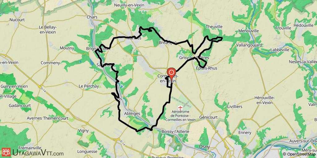 Rando du Val d'Oise Trophy 2003 - 40 km