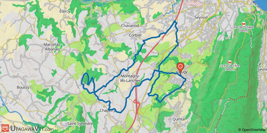 Les Lanches : VTT et Géocache