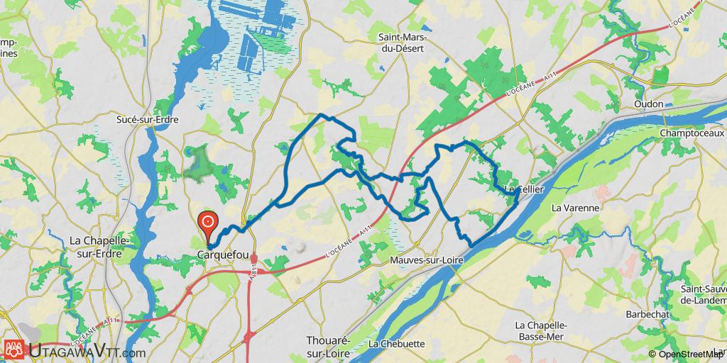 Rando entre Carquefou et Le Cellier