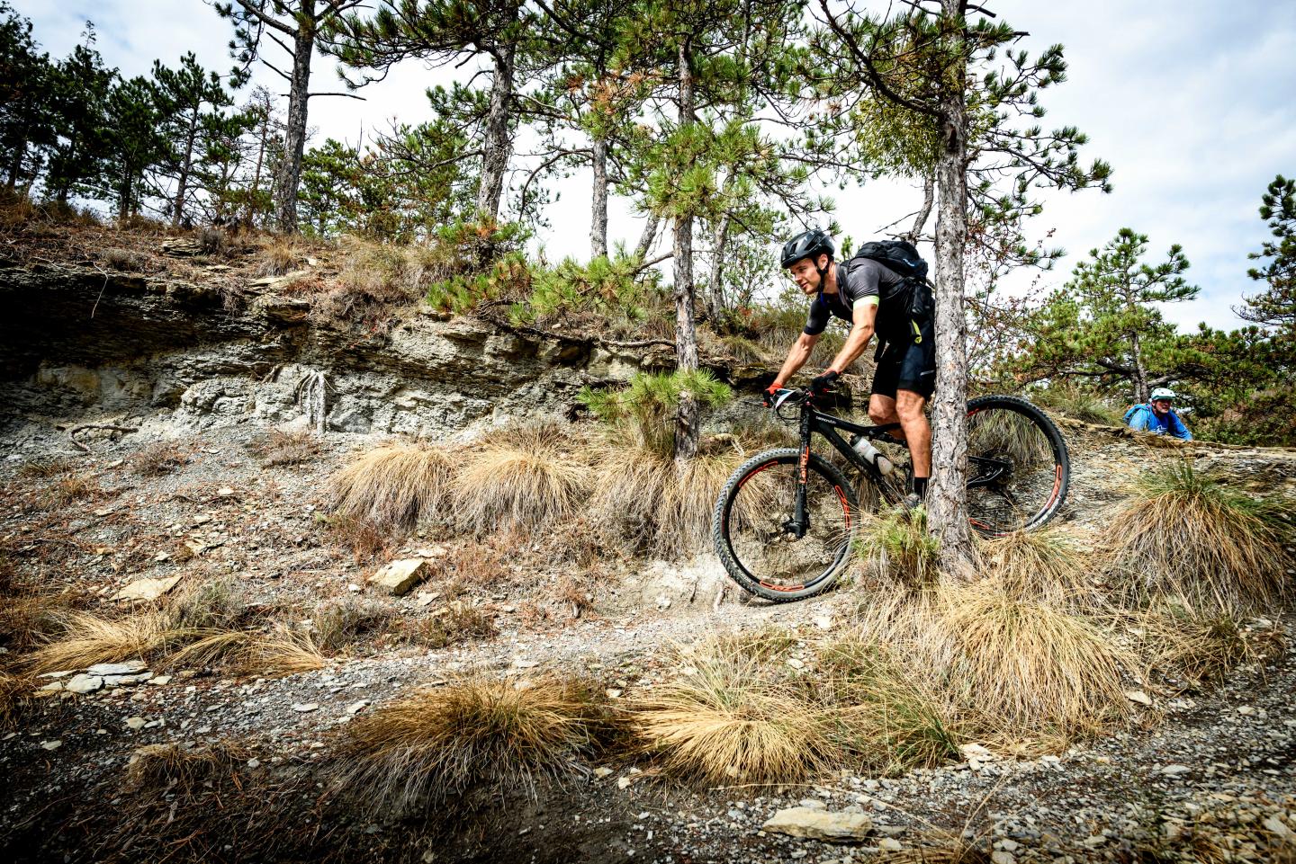 Domaine VTT Provence-Alpes, secteur Val de Durance - Circuit N°10 : La Combe Obscure - Malijai