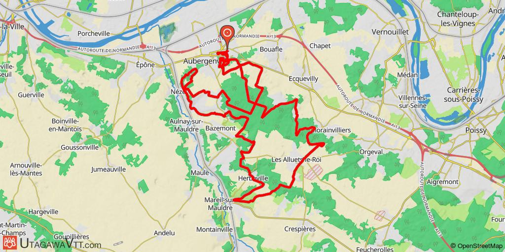 Flins : La Randonnée de Gino 2011 - 48 km