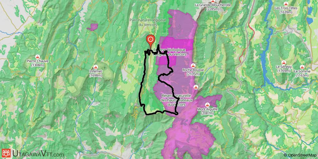 Saint-Aignan  -  Col du Rousset
