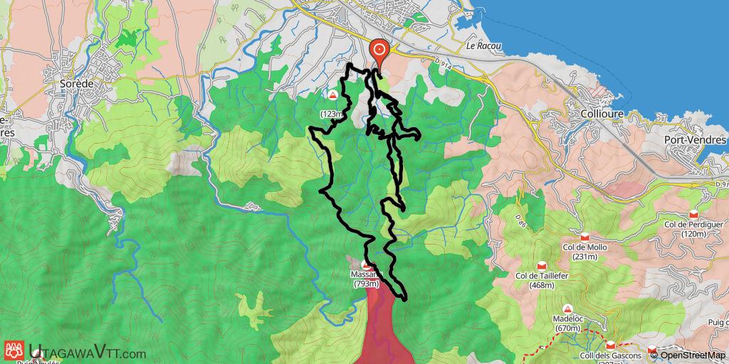 Deux descentes enduro à la Massane