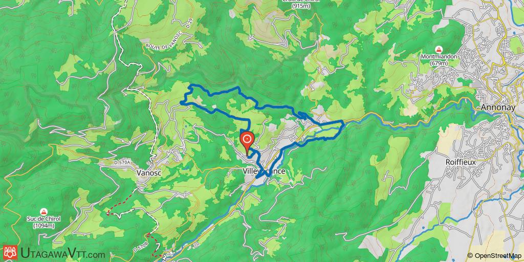 Villevovance - Tour d'entraînement pour reprise VTT