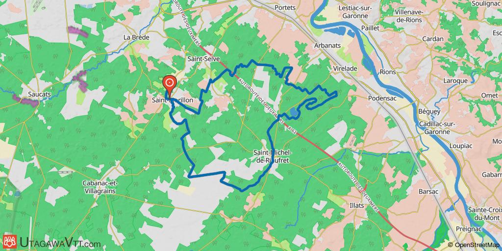 St-Morillon - Portets - Arbanats - St-Michel