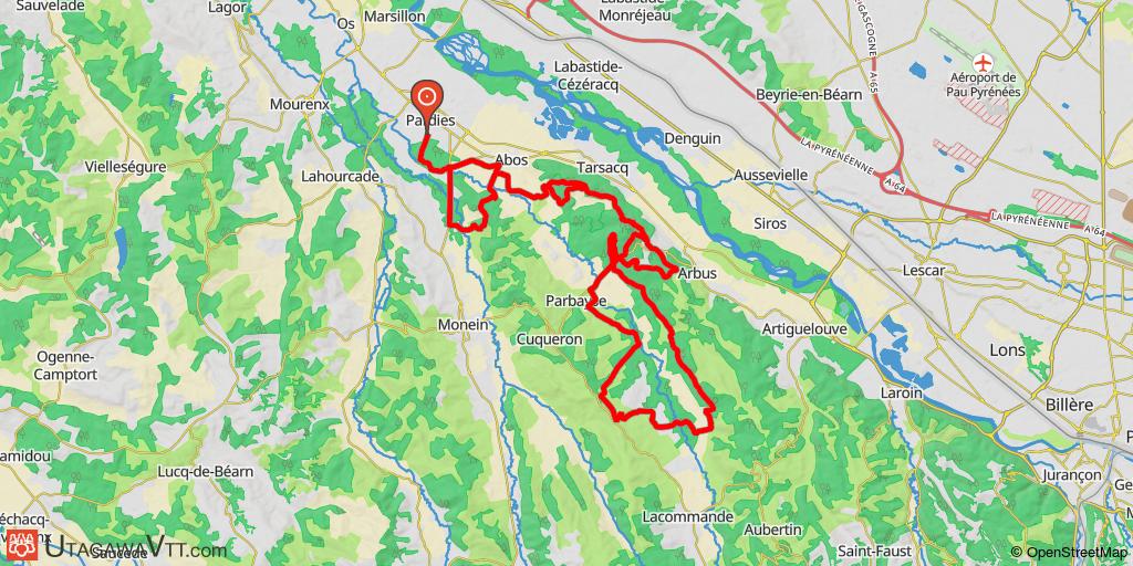 Circuit autour d'Abos