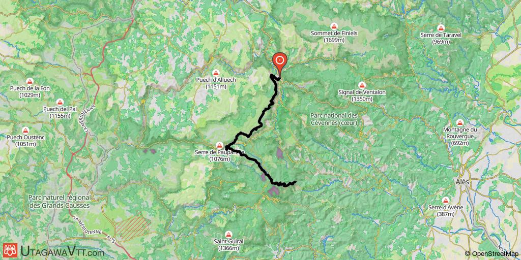 Florac - Mont Aigoual par le Causse Méjean