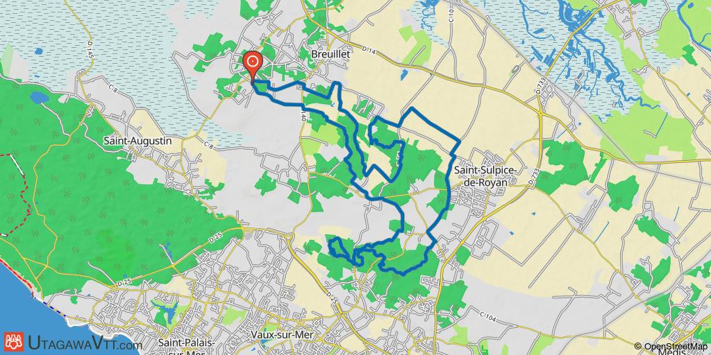 Parcours Breuillet