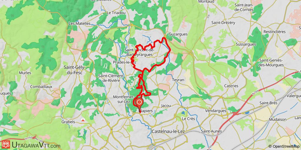 Tour d'Assas à partir de Montpellier