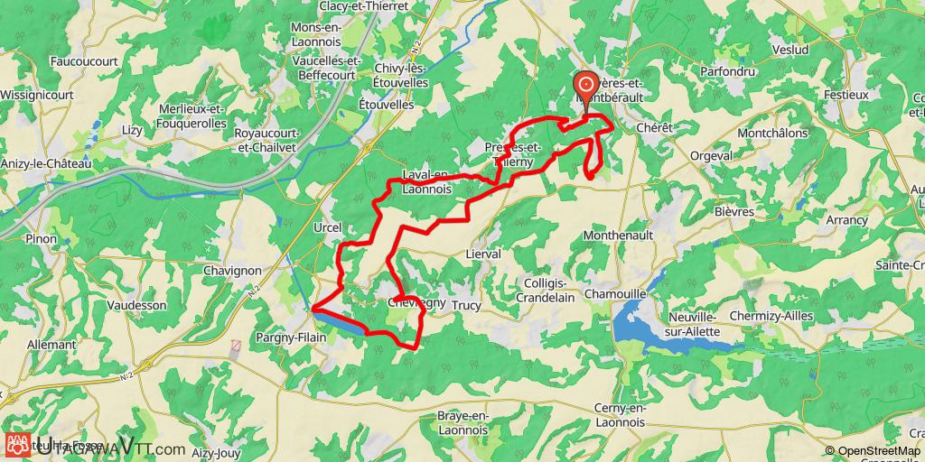 Vorges 2005 : De Vorges à Monempteuil - 32 km