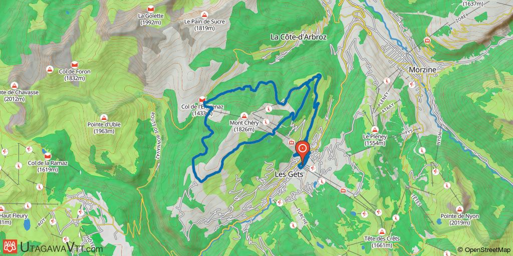 Tour du Mont Chéry - Les Gets
