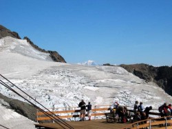 Glacier de l'Alpe d'Huez en haut de Sarenne