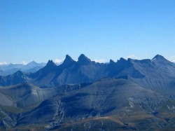 Les aiguilles d'Arves