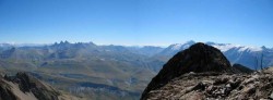 Les aiguilles d'Arves et le plateau d'Emparis