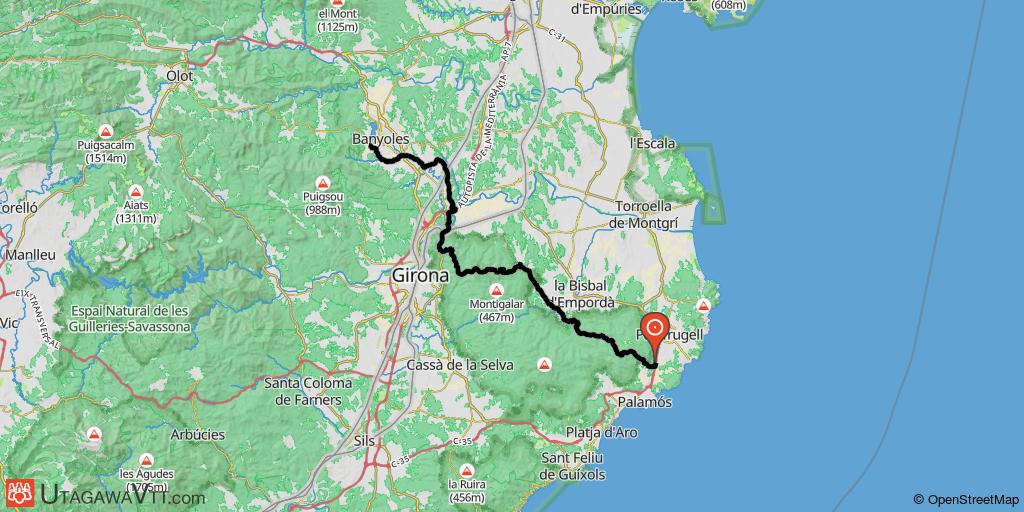 Tour de L'Emporda -Costa Brava -Montras - Bañoles (Etape 1/6)