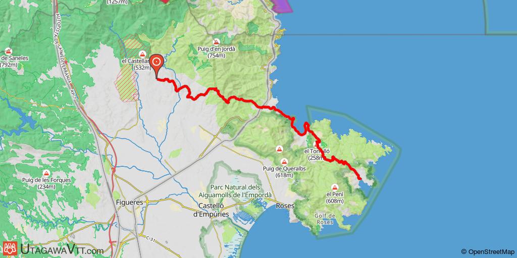 Tour de L'Emporda - Costa Brava - Espolla - Cadaques (Etape 4/6)