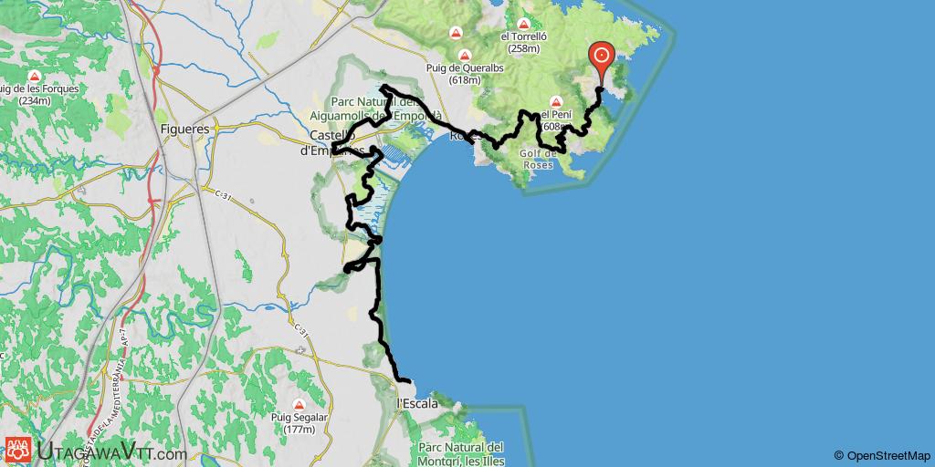 Tour de L'Emporda - Costa Brava - Cadaques - L'Escala (Etape 5/6)