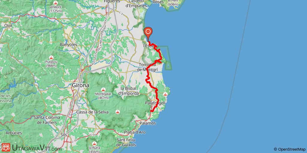 Tour de L'Emporda - Costa Brava - L'Escala - Montras (Etape 6/6)