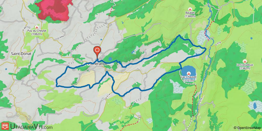 Boucle entre Picherande et le lac Chauvet