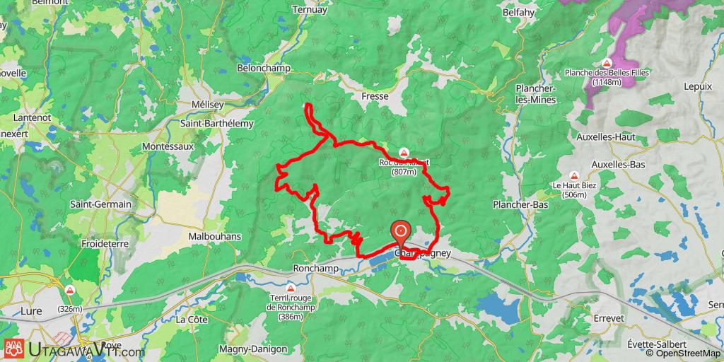 Circuit FFCT N°5 de Champagney