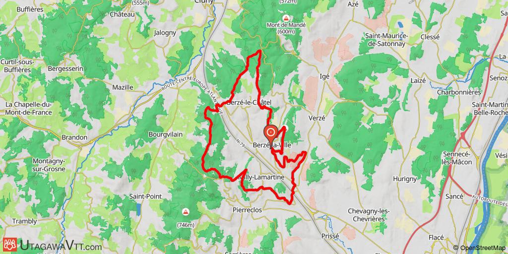 Rando du sou de Berzé-la-Ville 2012 - 33km